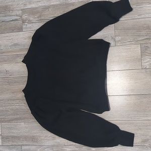 Deluc Black Shania Crewneck  Sweater XS